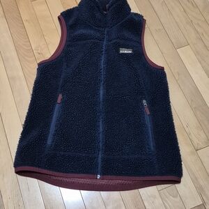 L.L. Bean Mountain Pile  Fleece Vest
